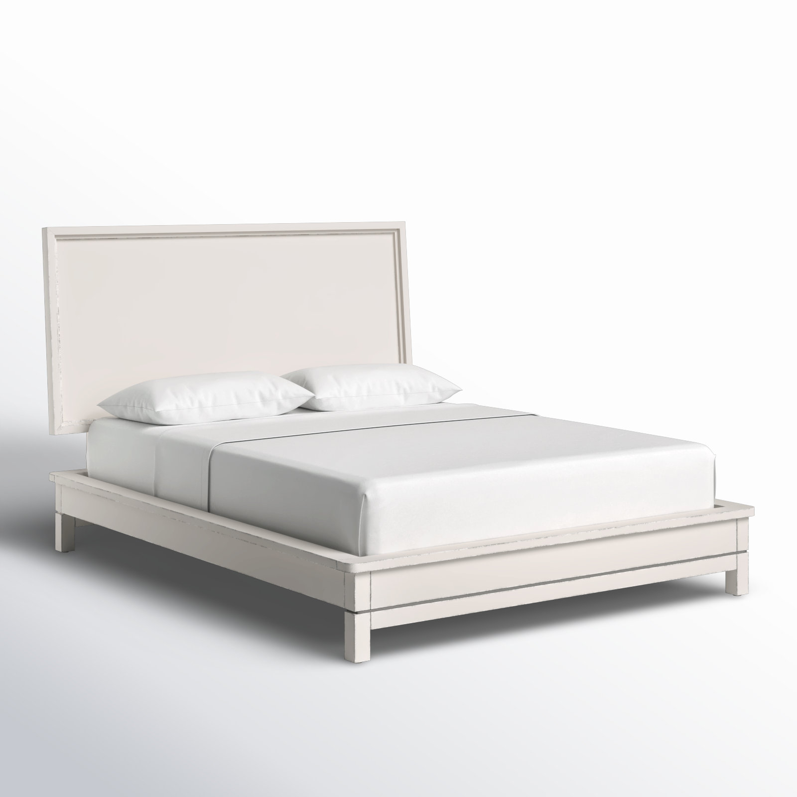 Wrightia Bed, Chalk White, Queen