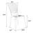 3 Piece Patio Furniture - Cast Aluminum, Rustproof 2 Chairs & 1 White Round Table For Balcony, Backyard Classical Design, Convenient Assembly Steps Outdoor In Style Garden, Balcony Simple Required