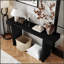 Console de ferme rustique de 60 pouces, finition en bois vieilli pour le vestibule ou le salon, couloir-1113495876