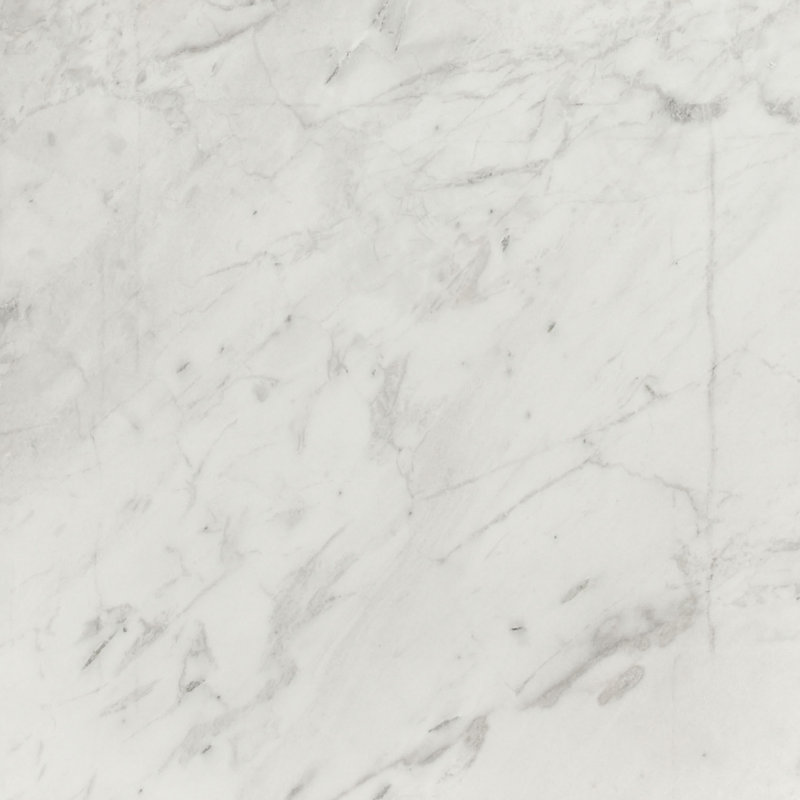 Bolzano Marble End Table, White