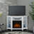 Lynette 56'' TV Stand with Fireplace-23820539