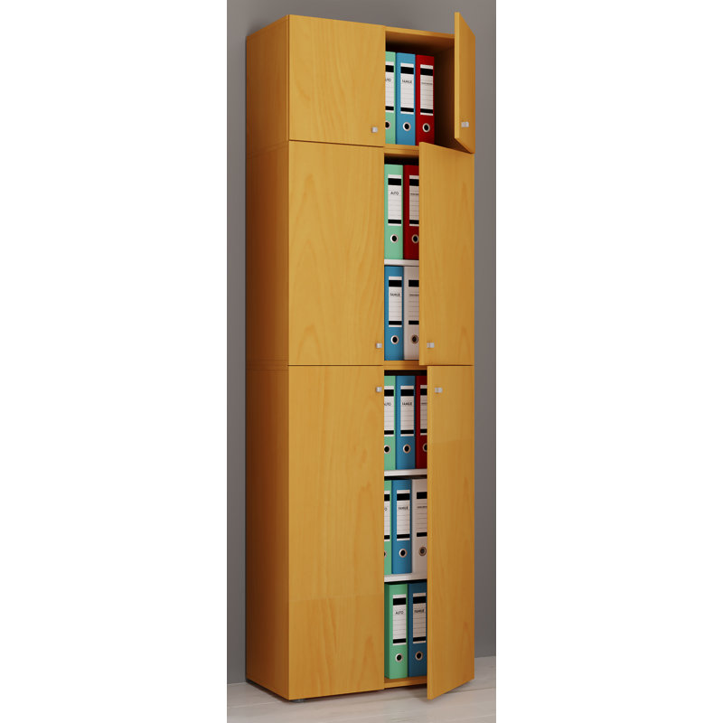 Alixia 70cm Wide File Cabinet, Brown