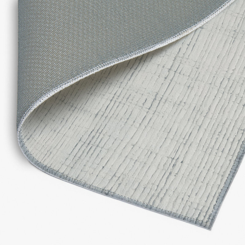 Tapis gris abstrait intérieur et extérieur, Rectangulaire 2 pi x 3 pi