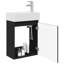 Single Bathroom Vanity with Ceramic Basin-1750521413