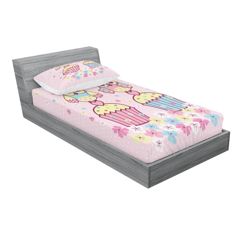 Microfiber Sheet Set, Twin XL Sheet Set with Fitted Sheet