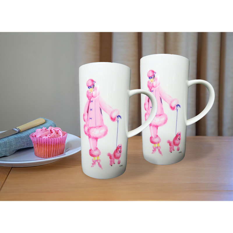 Hebron Bone China Coffee Mug