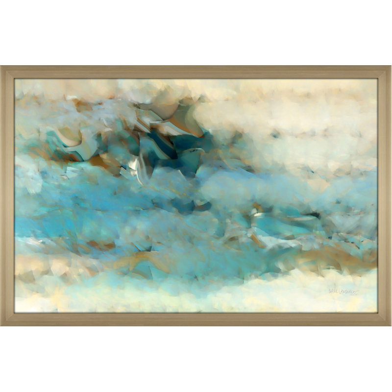«Chassing After the Wind. Ecclesiaste 1/14 ', impression, H 21,5 po x l 27,5 po x P 0,75 po, Encadrement champagne