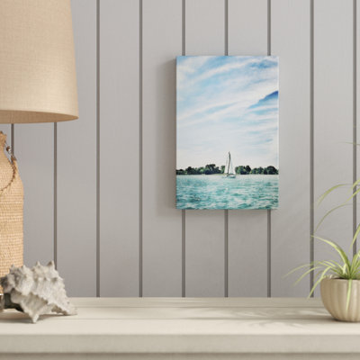 Scene Along the Water I by Golie Miamee - Photograph Print