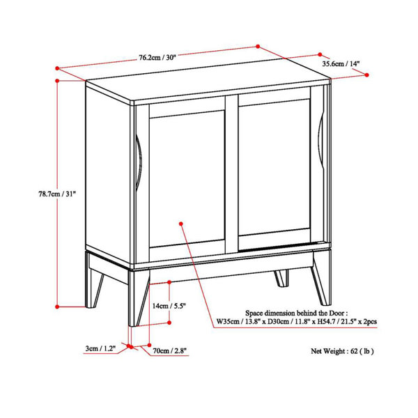 Dimensions du produit