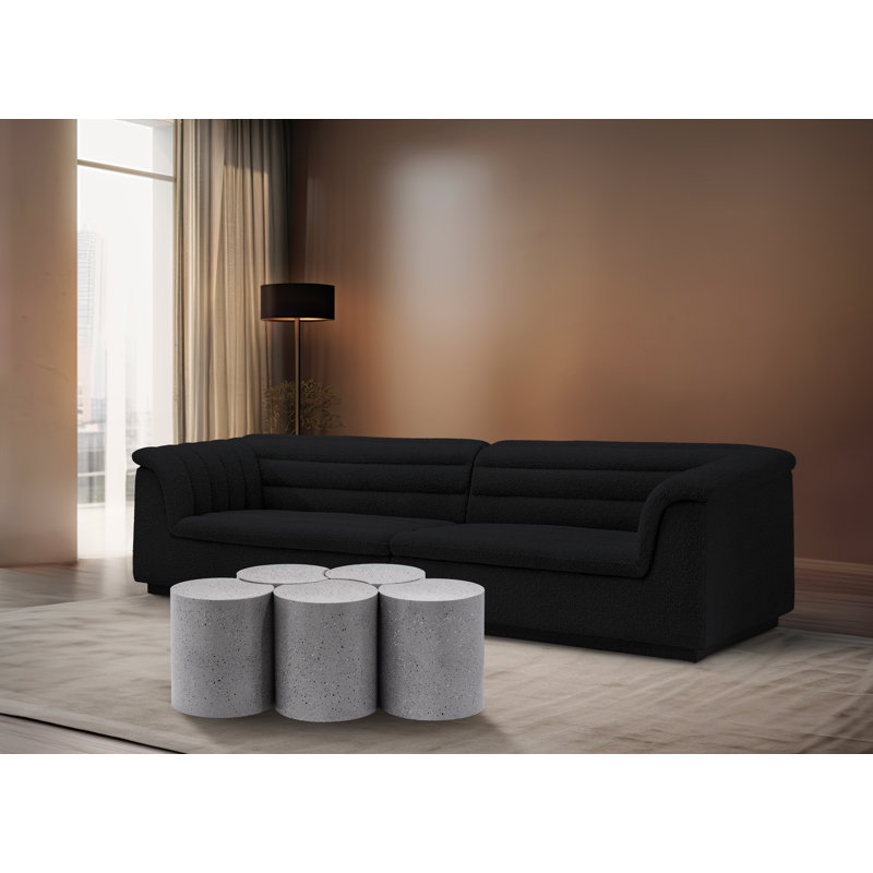 Ensemble de 5 tables de groupage Hylie, Blanc