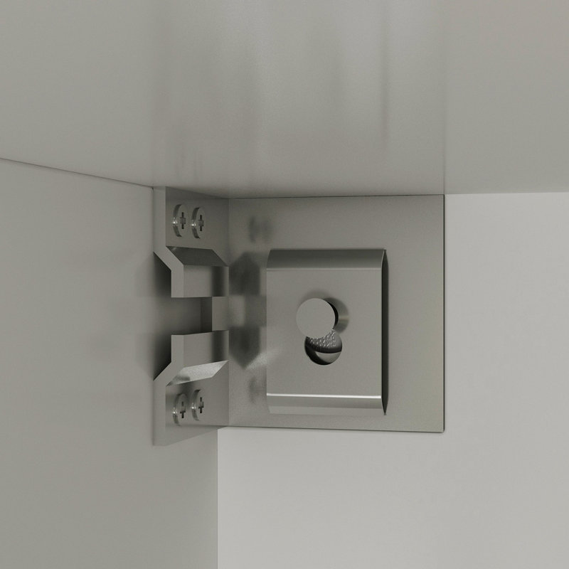 Armoire de rangement pour garde-manger l 63 po, Blanc