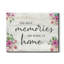 Memories at Home - Reproduction d'art textuel sur toile tendue-995004979