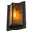 Wedge Wrought Iron Flush Mounted Sconce
