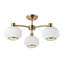Eleta Glass Semi Flush Mount