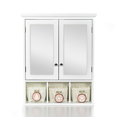 Armoire de rangement pour salle de bain, armoire à pharmacie avec miroir, armoire d'entrée