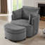 Chaise pivotante à 360 ° avec repose-pieds-1795087431