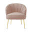 Thierry Velvet Barrel Chair-1370306128