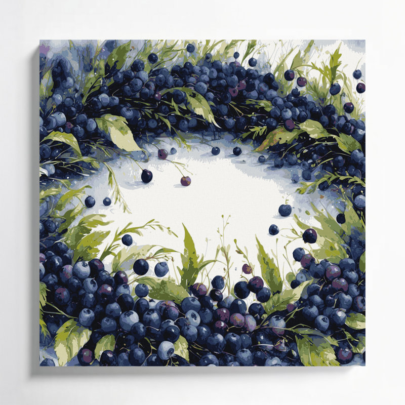 Art mural sur toile Fruit, H 12 po x l 12 po