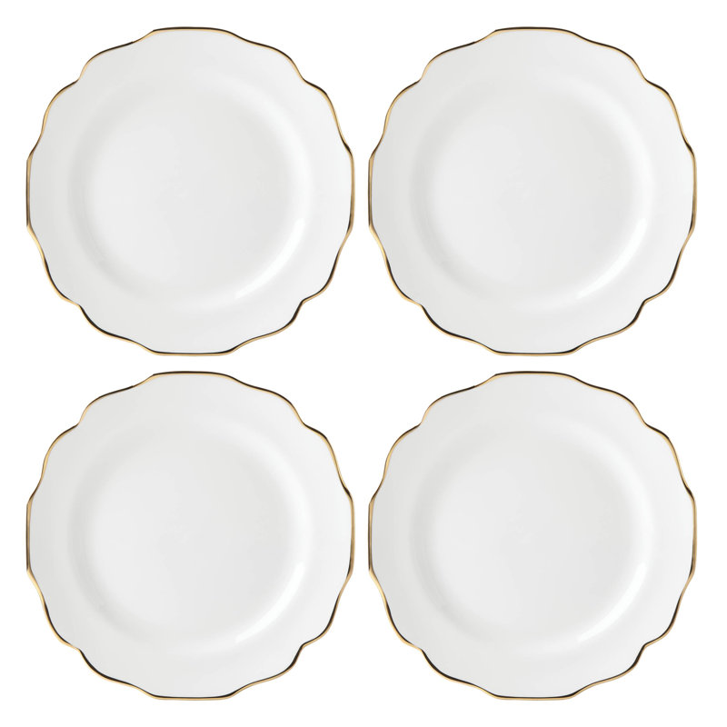 Assiettes plates Lenox Contempo Luxe, ensemble de 4
