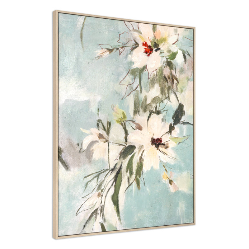 Floral Dance, Hand Painted Canvas