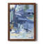 «Blue Room I», toile encadrée de qualité supérieure - prête à être accrochée-380499061-380499060