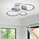 Lolanda 4 - Light 22.83'' Unique Acrylic LED Flush Mount