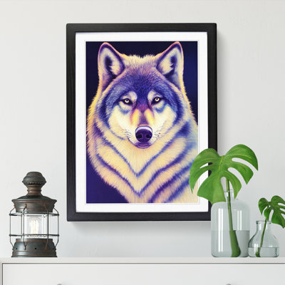 CAN-V0523-2922X Wolf Portrait Vol.2 - Wrapped Canvas Print