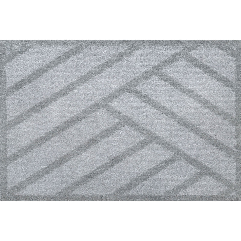 Non-Slip Doormat, Grey