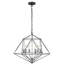 Luminaire suspendu géométrique 6 lumières Kiel-1420386299