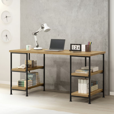 Bureau en chêne doré