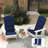 Outdoor 2'' Adirondack Chair Seat Cushion-2080801045