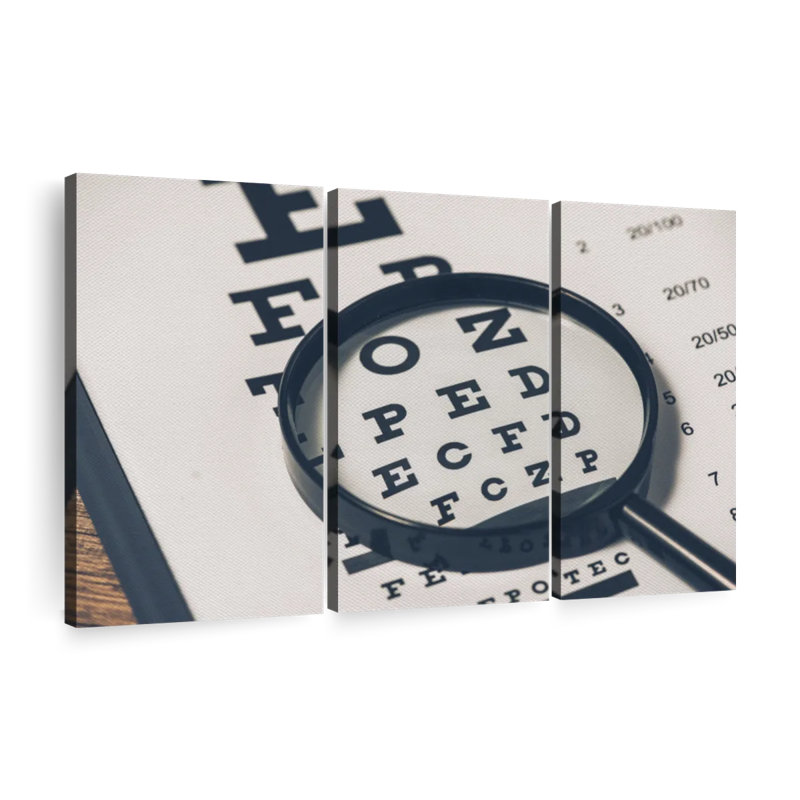 School "Vision graphique sur toile" sur, H 24 po x l 38 po