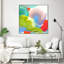 Vav, toile encadrée de 05 po par Giant Art-1497828454