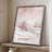 Blush Winter Framed Print - Solid Wood