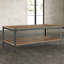 Feickert Two-Tone Coffee Table with Lower Storage Shelf-33392093