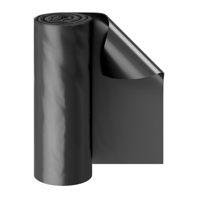  Toile en plastique robuste, rouleau de 10 po d'épaisseur en plastique, toile de protection en plastique pour toile de protection, pare-vapeur en polyéthylène, multi-usages, noir