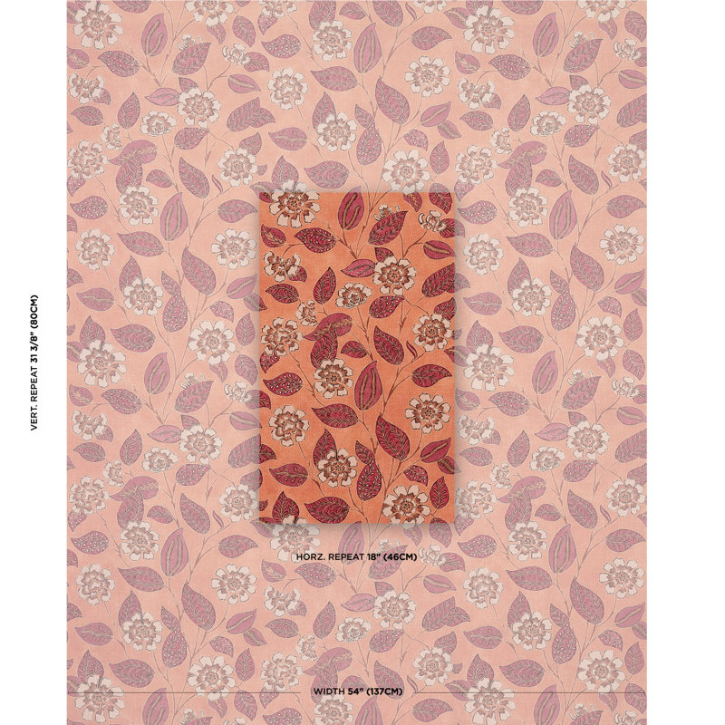Kava Cay Indoor/Outdoor Fabric, Mango