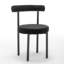 Chaises de salle à manger rembourrées Contemporary Chic-1294315998