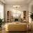 70.9"H X 13.78 "W  5-Tier Arched Bookcase, Narrow Open Display Bookshelf  For Bedroom, Livingroom, Home Office-146609432