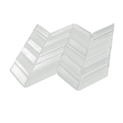 1.2" x 3.5" Glass Mosaic Wall & Floor Tile