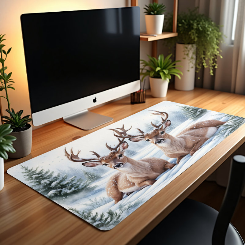 Polyester Desk Pad, 23.6x13.8
