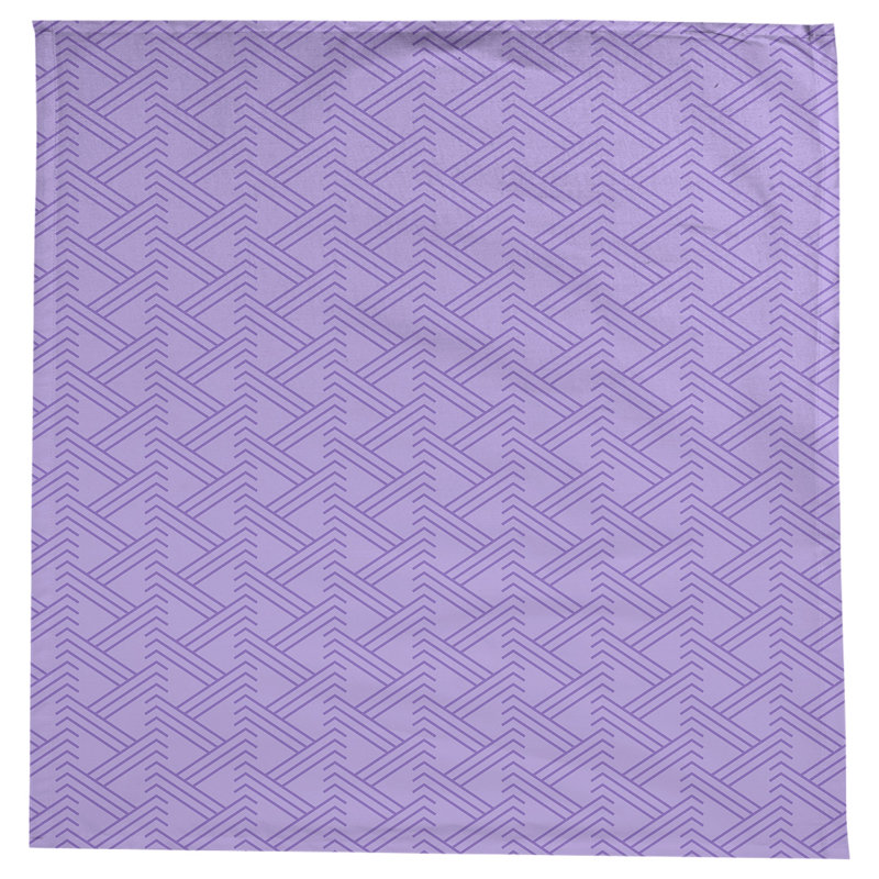 Classic Zig Zag Tablecloth, Purple