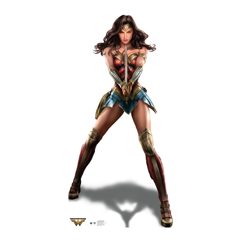 70 in. Superheroes & Villains Cardboard Standup