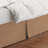 Bed Maker's No Lift Wrap Around Bed Skirt, 14" Drop, California King, Navy-372373634-372373644