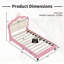 Lit princesse rembourré Calton avec tête de lit couronne-94301879-96606868