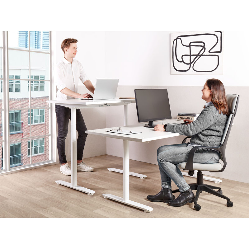 Nickola Adjustable Metal Base Standing Desk