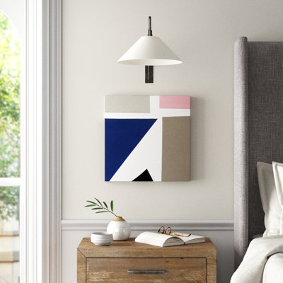 Blocks I by Alicia Ludwig - Wrapped Canvas Painting