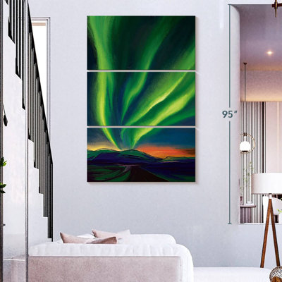 Aurora Borealis Abstract