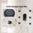 4-Function Wall Mounted Thermostatic Complete Shower System with 6 Body Jets and Rough-in Valve-106263817
