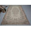 Tapis turc, grand tapis rétro, tapis de décoration intérieure, tapis neutres, tapis rétro, tapis de décoration intérieure brun